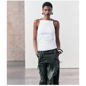 Zara Halter Neck T-Shirt